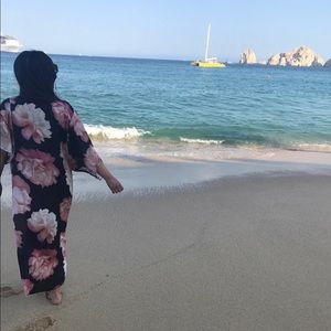 Show Me Your Mumu Flower Kimono